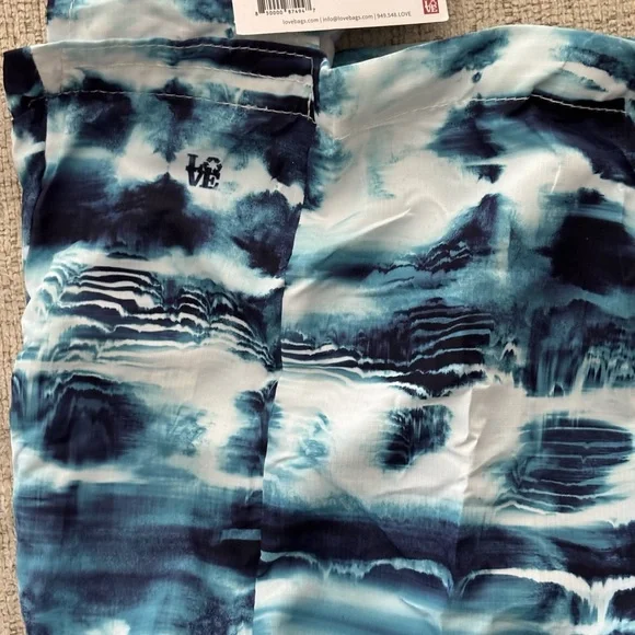 Ocean Tyde Blue and White Bag - Picture 7 of 11